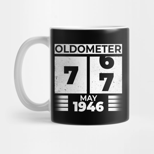 Oldometer 77 Years Old Born In May 1946 by RomanDanielsArt